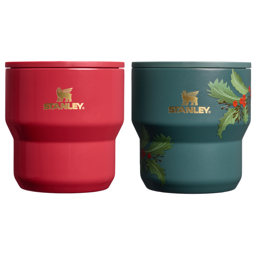 The Cheers & Cheer Stay-Hot Stacking Cup 2-Piece Set - Outdoor Pick