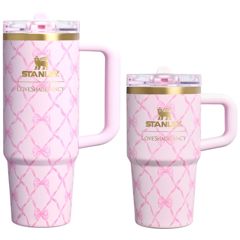 Stanley 1913 x LoveShackFancy Holiday The Quencher® Details ProTour Tumbler Set | 2-pack - Active Set